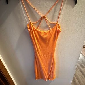Windsor Orange Dress